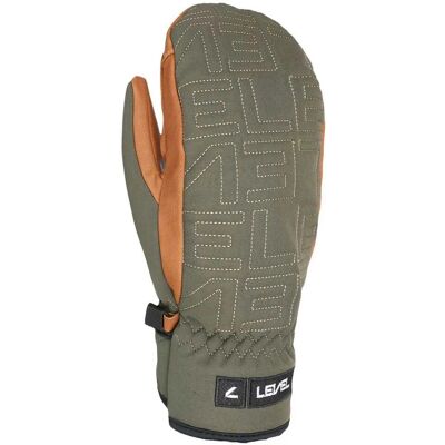 Level - Vertigo Pro Mitten - Olive Verte - M - Gants - Publicité Level - Vertigo Pro Mitten - Olive Verte - M - Gants - Publicité