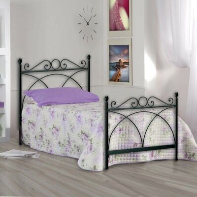 Cama Clásica de Hierro Sabrina Argonauta - 92x208 cm - Apto para colchón 85x190 Cama Clásica de Hierro Sabrina Argonauta - 92x208 cm - Apto para colchón 85x190