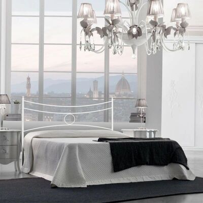 Letto doppio in ferro Iperbriko - 166x202x h117 cm Letto doppio in ferro Iperbriko - 166x202x h117 cm