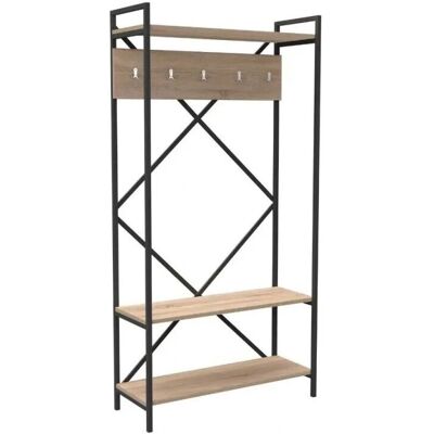 Scaffale ingresso con ganci - Entryway Shelf with Coat Hooks Scaffale ingresso con ganci - Entryway Shelf with Coat Hooks