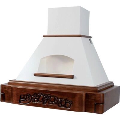 Bosch KATIA Cappa - Bianco e Legno - 90cm - Range Hood Bosch KATIA Cappa - Bianco e Legno - 90cm - Range Hood