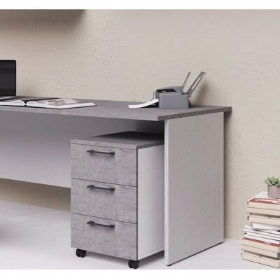 Webmarketpoint Betonkantoor Schubladenschrank - Möbel Webmarketpoint Betonkantoor Schubladenschrank - Möbel