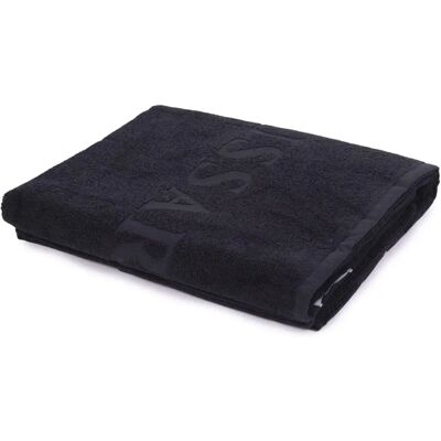 Trussardi Schwarzer Monofarben Strandtuch - Strandtuch Trussardi Schwarzer Monofarben Strandtuch - Strandtuch