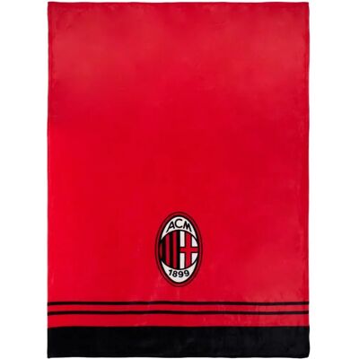 AC Milan Plaid z Logo - Unisex - 150x200 cm AC Milan Plaid z Logo - Unisex - 150x200 cm