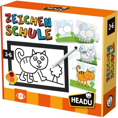 Headu - Zeichenschule - Mal- und Zeichen-Set für Kinder Headu - Zeichenschule - Mal- und Zeichen-Set für Kinder