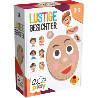 Headup eco play - Visages amusants - Jeu éducatif Headup eco play - Visages amusants - Jeu éducatif