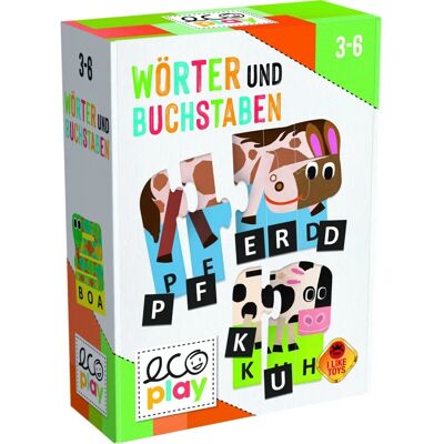 Headup Games eco play - Mots et Lettres - Jeu éducatif - Publicité Headup Games eco play - Mots et Lettres - Jeu éducatif - Publicité