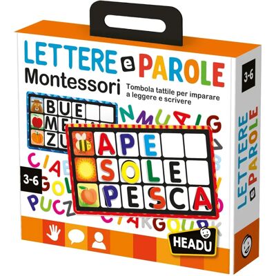 Headu Lettere E Parole Montessori - Bildungsspiel für Kinder Headu Lettere E Parole Montessori - Bildungsspiel für Kinder