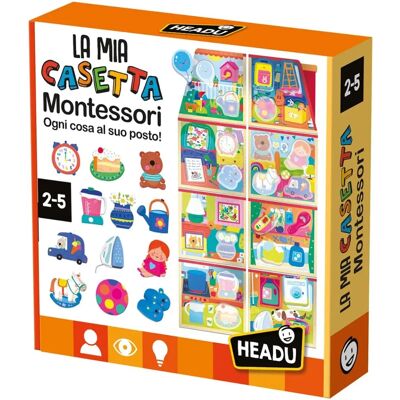 Headu Montessori La Mia Casetta - Ordinamento delle Forme - Giocattolo Educativo Headu Montessori La Mia Casetta - Ordinamento delle Forme - Giocattolo Educativo