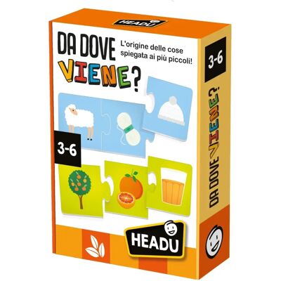 Headu - Da Dove Viene - Gioco Educativo Headu - Da Dove Viene - Gioco Educativo