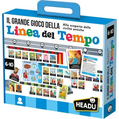 Headu - Jeu de la Ligne du Temps - Puzzle Civilisations éducatif Headu - Jeu de la Ligne du Temps - Puzzle Civilisations éducatif