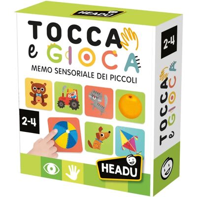 Headu - Tocca E Gioca Memo Sensoriale Dei Piccoli - Gioco di Memoria Headu - Tocca E Gioca Memo Sensoriale Dei Piccoli - Gioco di Memoria