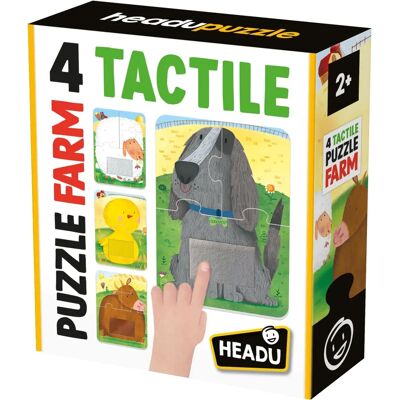 Headu - 4 Tactile Puzzle Farm - Puzzle Typ Headu - 4 Tactile Puzzle Farm - Puzzle Typ
