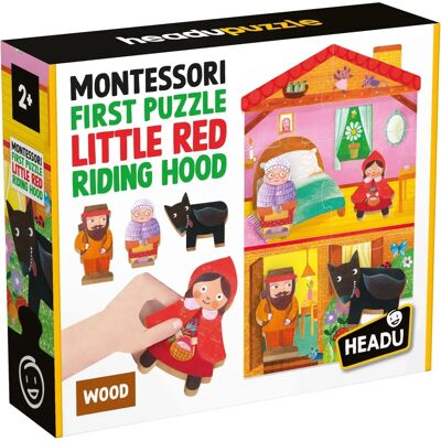 Headu - Montessori First Puzzle Rotkäppchen - Puzzle Headu - Montessori First Puzzle Rotkäppchen - Puzzle