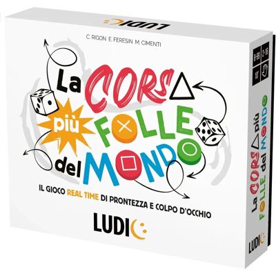 Headup Games Ludic IT59124 La Carrera Más Loca del Mundo - Juego de Mesa Headup Games Ludic IT59124 La Carrera Más Loca del Mundo - Juego de Mesa