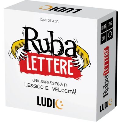 Ludic - Rubalettere - Feestspel - Woordenschat & Snelheid Ludic - Rubalettere - Feestspel - Woordenschat & Snelheid