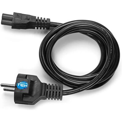 SIMPLETEK - 1161 - 1,5 m - Schuko - Câble d’alimentation - Publicité SIMPLETEK - 1161 - 1,5 m - Schuko - Câble d’alimentation - Publicité