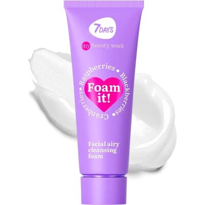 7days Brand Model - Facial Cleansing Foam - Hydrates & Nourishes Skin 7days Brand Model - Facial Cleansing Foam - Hydrates & Nourishes Skin