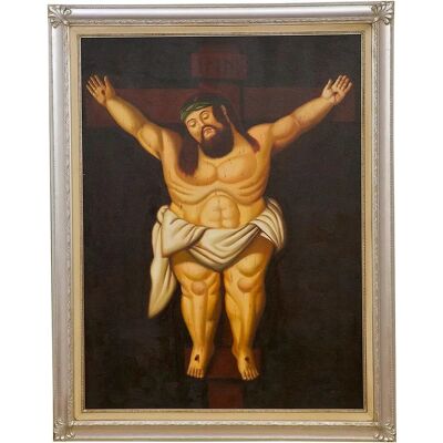 Biscottini Barocco Mensola da parete - Oro antico - 50x34x24cm Biscottini Barocco Mensola da parete - Oro antico - 50x34x24cm