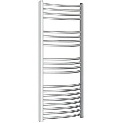 INBAGNO - 45x120 Chrome Curvo - Interasse 40 cm - Termoarredo bagno INBAGNO - 45x120 Chrome Curvo - Interasse 40 cm - Termoarredo bagno