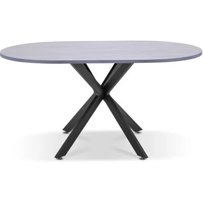 Mesa ovalada de comedor Frankystar Kiso - Moderna para 6 personas Mesa ovalada de comedor Frankystar Kiso - Moderna para 6 personas