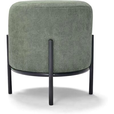 Frankystar Bonn velvet vert rond petit Stool - Publicité Frankystar Bonn velvet vert rond petit Stool - Publicité