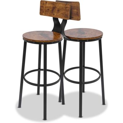 Frankystar - Shelby - Madera y metal - Taburete bar Frankystar - Shelby - Madera y metal - Taburete bar