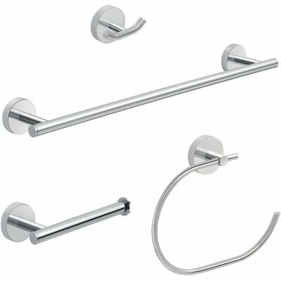 Kiamami Valentina - Juego de Accesorios de Baño a la Pared - Violeta Kiamami Valentina - Juego de Accesorios de Baño a la Pared - Violeta