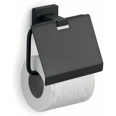 Kiamami Valentina - Portarrollos de pared en negro mate - Accesorio de baño Kiamami Valentina - Portarrollos de pared en negro mate - Accesorio de baño