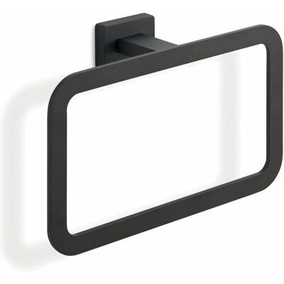 Kiamami Valentina Atene Anillo Porta Toallas Negro Mate de Pared Kiamami Valentina Atene Anillo Porta Toallas Negro Mate de Pared