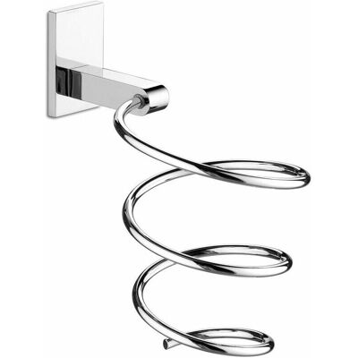 Soporte de Pared para Secador de Pelo Kiamami Valentina - Acero Inoxidable Cromado - Soporta 10kg Soporte de Pared para Secador de Pelo Kiamami Valentina - Acero Inoxidable Cromado - Soporta 10kg