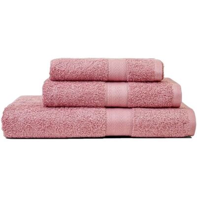 Kiamami Valentina - Juego de Toallas de baño - Rosa Gerbera - 3 Piezas Kiamami Valentina - Juego de Toallas de baño - Rosa Gerbera - 3 Piezas