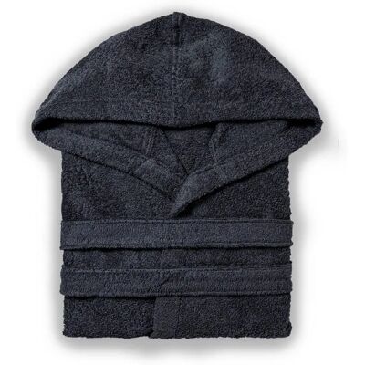 Albornoz Unisex de Algodón Teddy - Gris Ahumado - M Albornoz Unisex de Algodón Teddy - Gris Ahumado - M