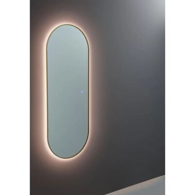Kiamami Valentina - Espejo LED efecto latón 60x160cm - Decoración moderna Kiamami Valentina - Espejo LED efecto latón 60x160cm - Decoración moderna