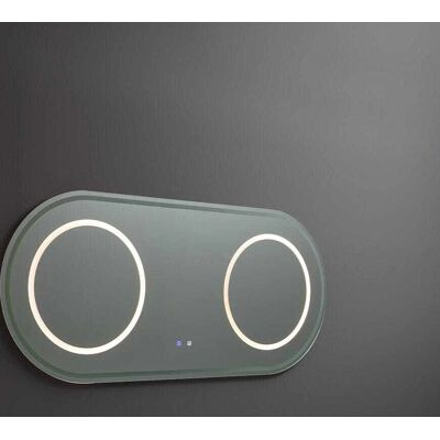 Espejo Ovalado de Baño Kiamami Valentina 180x80cm LED Táctil Espejo Ovalado de Baño Kiamami Valentina 180x80cm LED Táctil