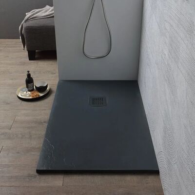Kiamami Valentina Resin Duschwanne - Modern, Anpassbar, 120x70 Kiamami Valentina Resin Duschwanne - Modern, Anpassbar, 120x70