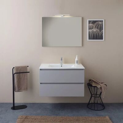 Mueble de baño Kiamami Valentina - Espejo y almacenaje 80x60 Mueble de baño Kiamami Valentina - Espejo y almacenaje 80x60