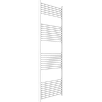 Kiamami Valentina - Calentador de Toallas Vertical de Acero Blanco 65x180 Kiamami Valentina - Calentador de Toallas Vertical de Acero Blanco 65x180