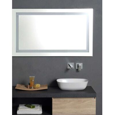 Kiamami Valentina Mueble de Baño Suspendido 120cm Roble y Espejo Lavabo Kiamami Valentina Mueble de Baño Suspendido 120cm Roble y Espejo Lavabo