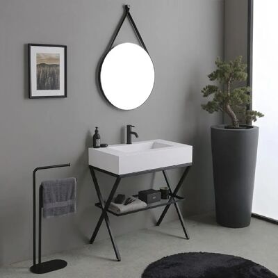 KIAMAMI VALENTINA - Manchester - 80CM - Mueble de baño KIAMAMI VALENTINA - Manchester - 80CM - Mueble de baño