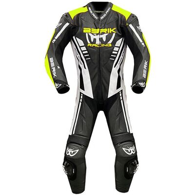 Berik - 2.0 GP RACE - Black Yellow - Leather motorcycle suit Berik - 2.0 GP RACE - Black Yellow - Leather motorcycle suit