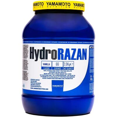 YAMAMOTO NUTRITION Hydro Razan Optipep 2000g Vainilla - Suplemento de Proteínas YAMAMOTO NUTRITION Hydro Razan Optipep 2000g Vainilla - Suplemento de Proteínas