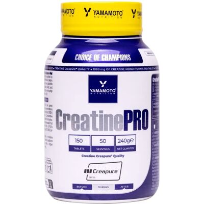 Yamamoto Nutrition Creatine PRO Creapure 150 Comprimidos - Suplemento de Creatina Yamamoto Nutrition Creatine PRO Creapure 150 Comprimidos - Suplemento de Creatina