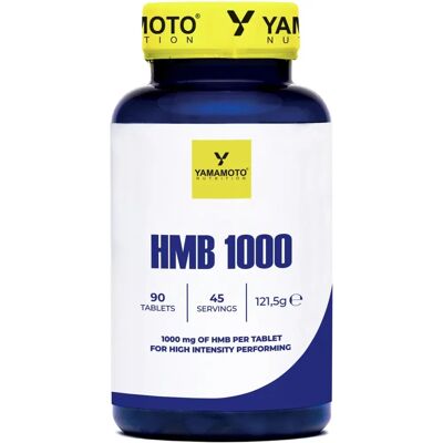 Yamamoto Nutrition HMB 1000 - 90 Compresse - Integratore alimentare Yamamoto Nutrition HMB 1000 - 90 Compresse - Integratore alimentare