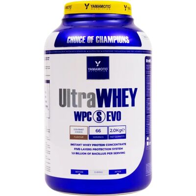 Yamamoto Ultra Whey WPC 2000 g - Poudre de Protéines - Publicité Yamamoto Ultra Whey WPC 2000 g - Poudre de Protéines - Publicité
