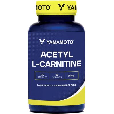 YAMAMOTO NUTRITION Acetyl L-Carnitine 1000 mg - Complément alimentaire - Publicité YAMAMOTO NUTRITION Acetyl L-Carnitine 1000 mg - Complément alimentaire - Publicité