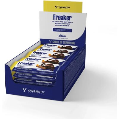 YAMAMOTO NUTRITION FreaKER - Barretta proteica - Croccante - 24 pz YAMAMOTO NUTRITION FreaKER - Barretta proteica - Croccante - 24 pz