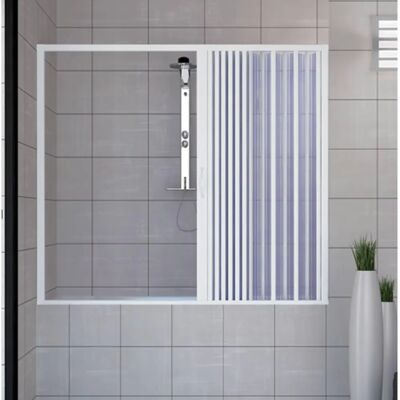 Idralite Nina 170 cm Mampara de bañera - Panel de ducha reversible Idralite Nina 170 cm Mampara de bañera - Panel de ducha reversible