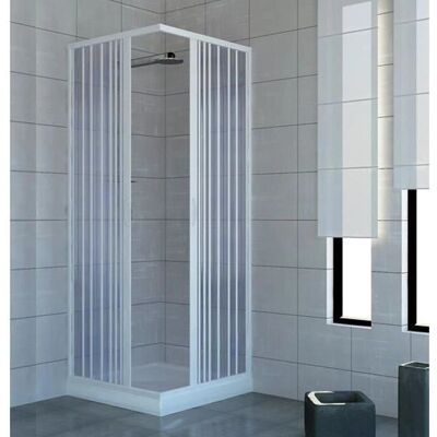 Idralite Acquario 90x90 Enclosure de douche PVC - Type de douche - Publicité Idralite Acquario 90x90 Enclosure de douche PVC - Type de douche - Publicité