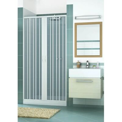 PINTO Venere 100x185cm Cabine de Douche Réversible - Type de Douche - Publicité PINTO Venere 100x185cm Cabine de Douche Réversible - Type de Douche - Publicité